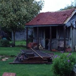 Garden fences and roofs suffered most damage