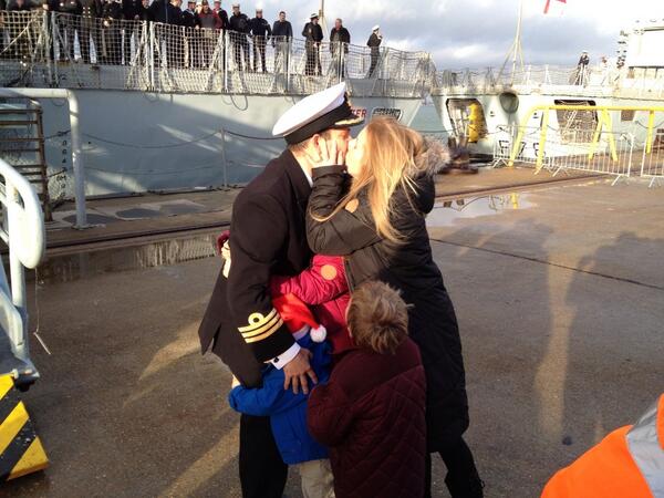 HMS Lancaster Portsmouth December 2013