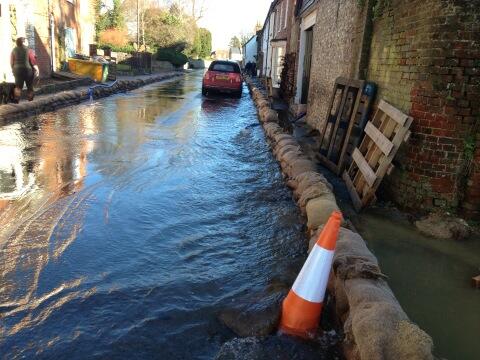 Hambledon flood