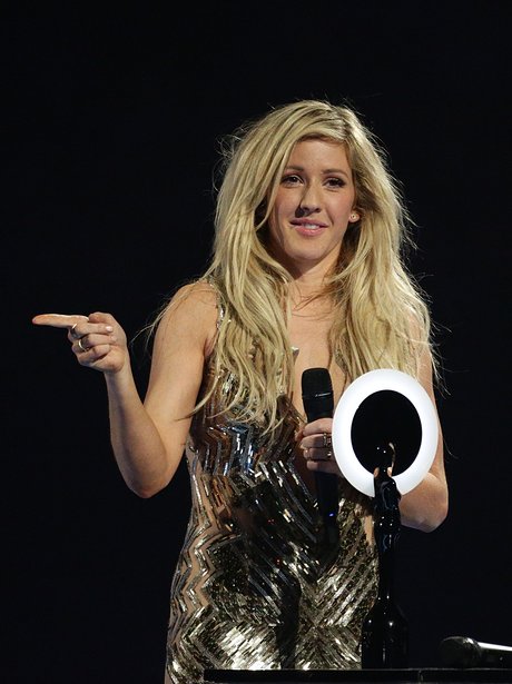 And the Best British Female award goes to: Ellie Goulding. - BRIT