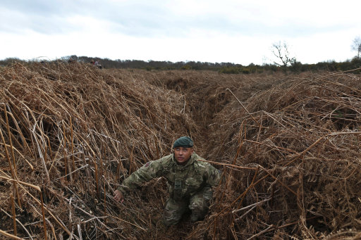 Gosport WW1 practice battlefield