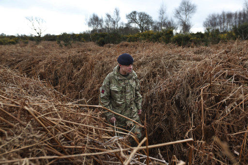 Gosport WW1 practice battlefield