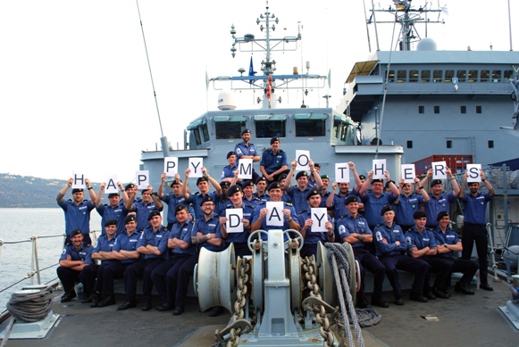 HMS Brocklesby Mother's Day