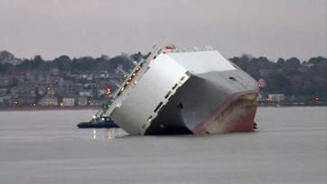 Hoegh Osaka listing in Solent