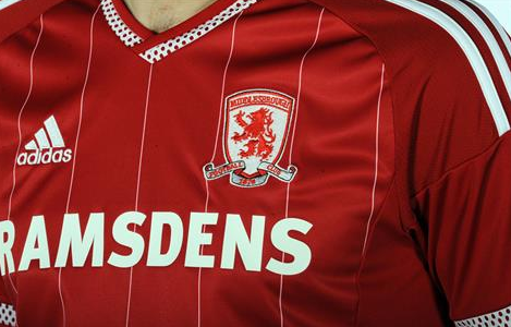 middlesbrough fc jersey