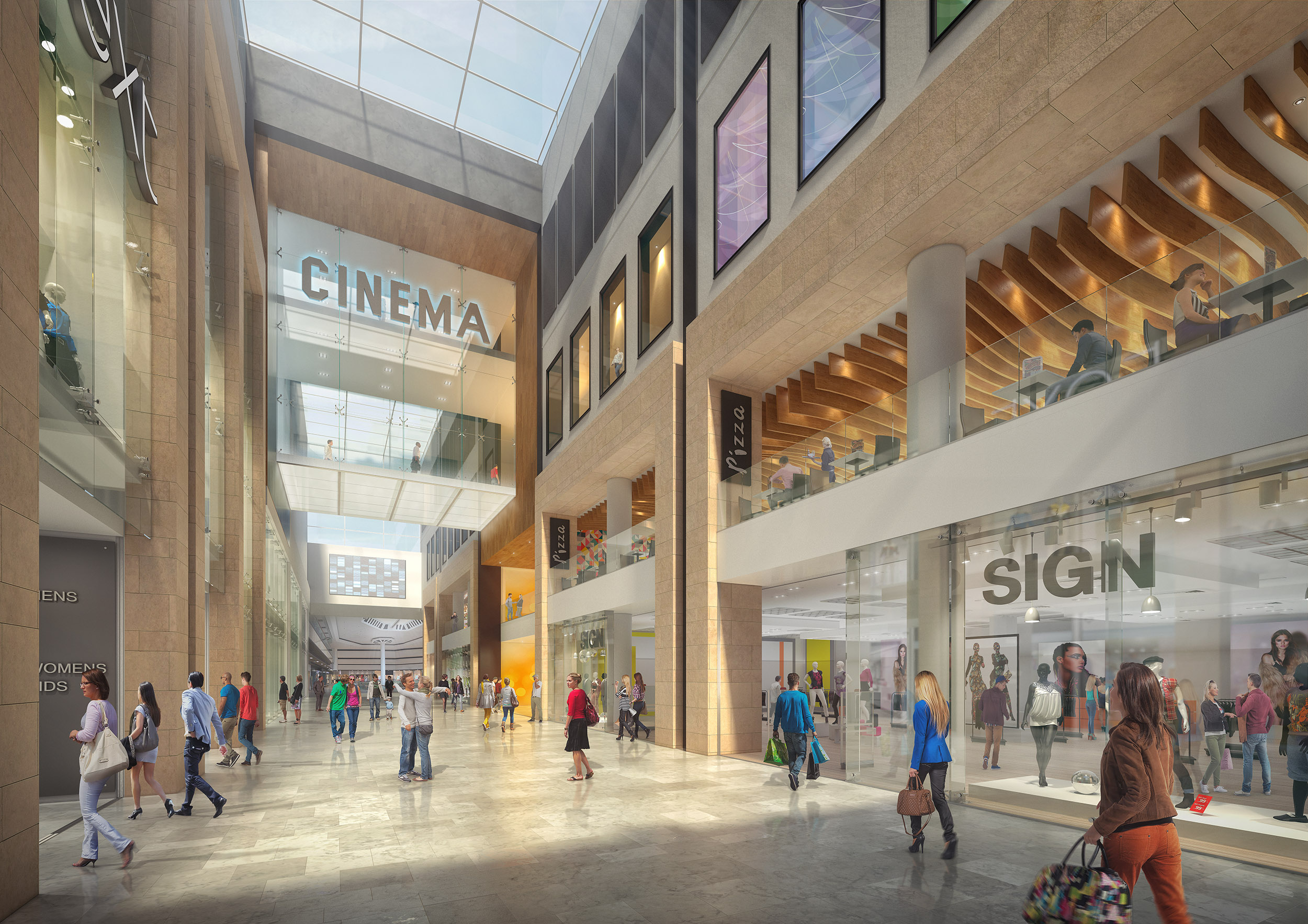 New Look Queensgate Revealed Heart Cambridgeshire