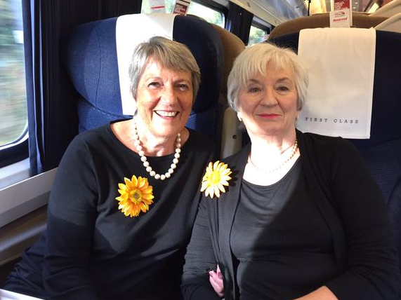 Calendar Girls On The Train