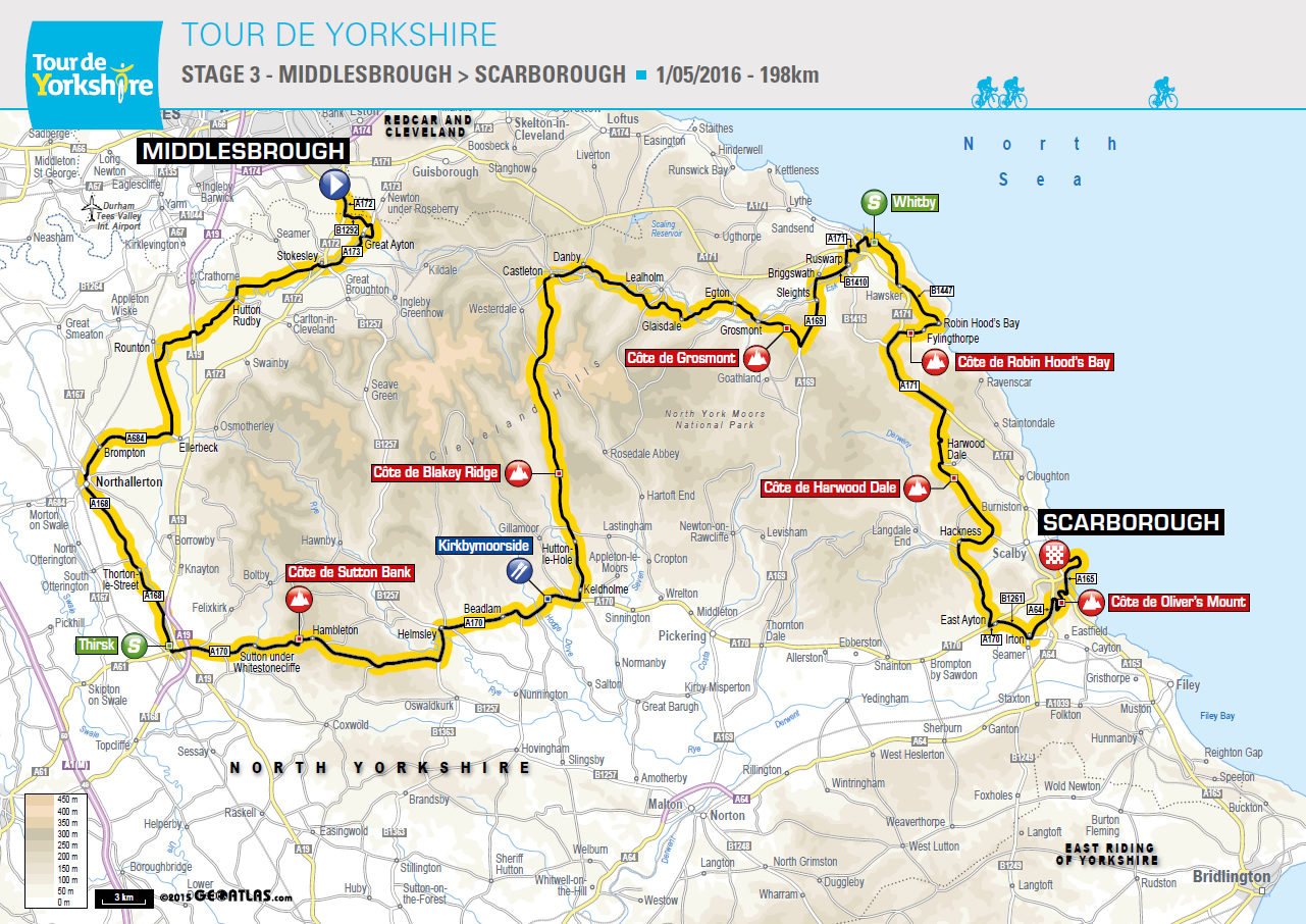 VIDEO Tour De Yorkshire Comes To The North East Heart Tyne & Wear