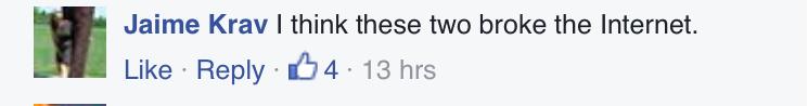 Essex Police goodlooking comments (screenshot)