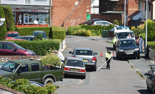 Taser Telford scene Dalian Atkinson