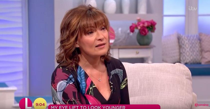 Lorraine dress backwards on This Morning