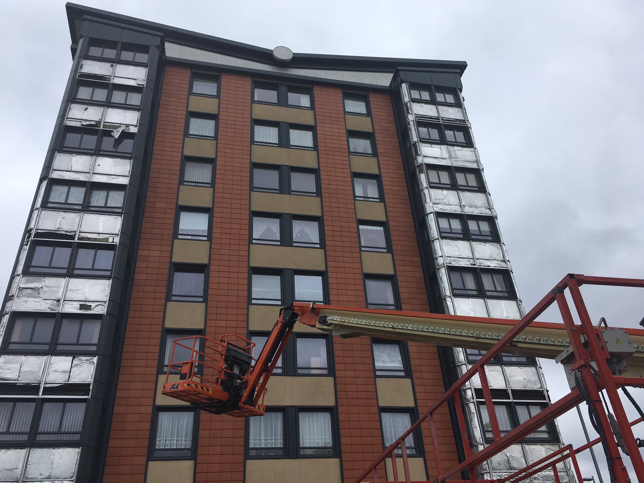 Sandwell Council Tower Cladding