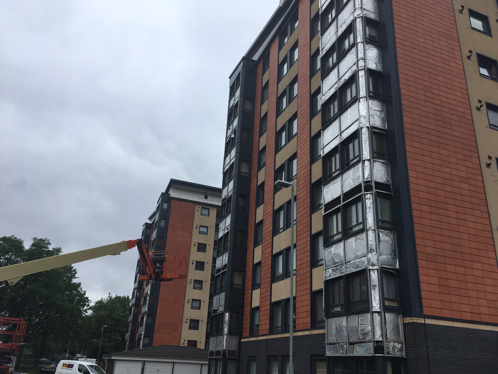 Sandwell Council Tower Cladding