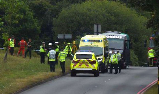 Birmingham minibus crash