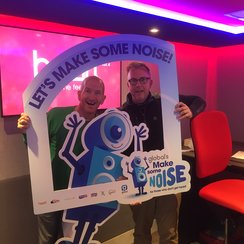 Eddie 'The Eagle' Edwards and Warren Moore for Mak