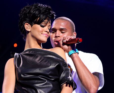Chris Brown and Rihanna