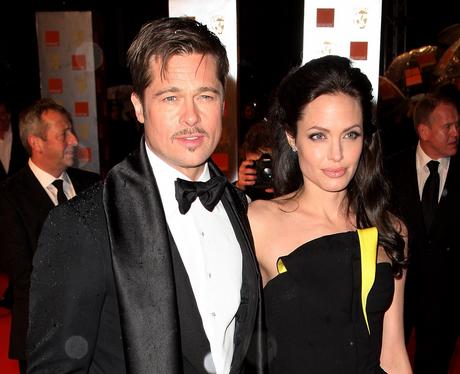 Brad Pitt and Angelina Jolie at the BAFTAs