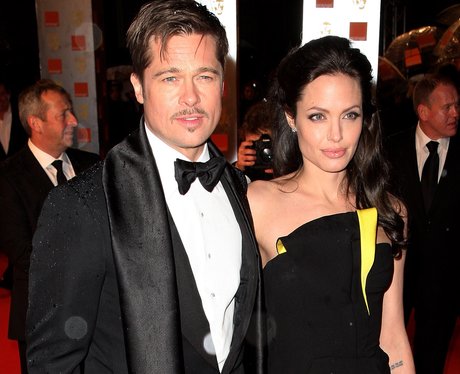 Brad Pitt and Angelina Jolie at the BAFTAs