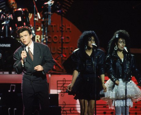 Rick Astley singing