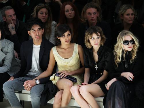 Dev Patel, Freida Pinto, Alexa Chung and Mary-Kate Olsen - London ...