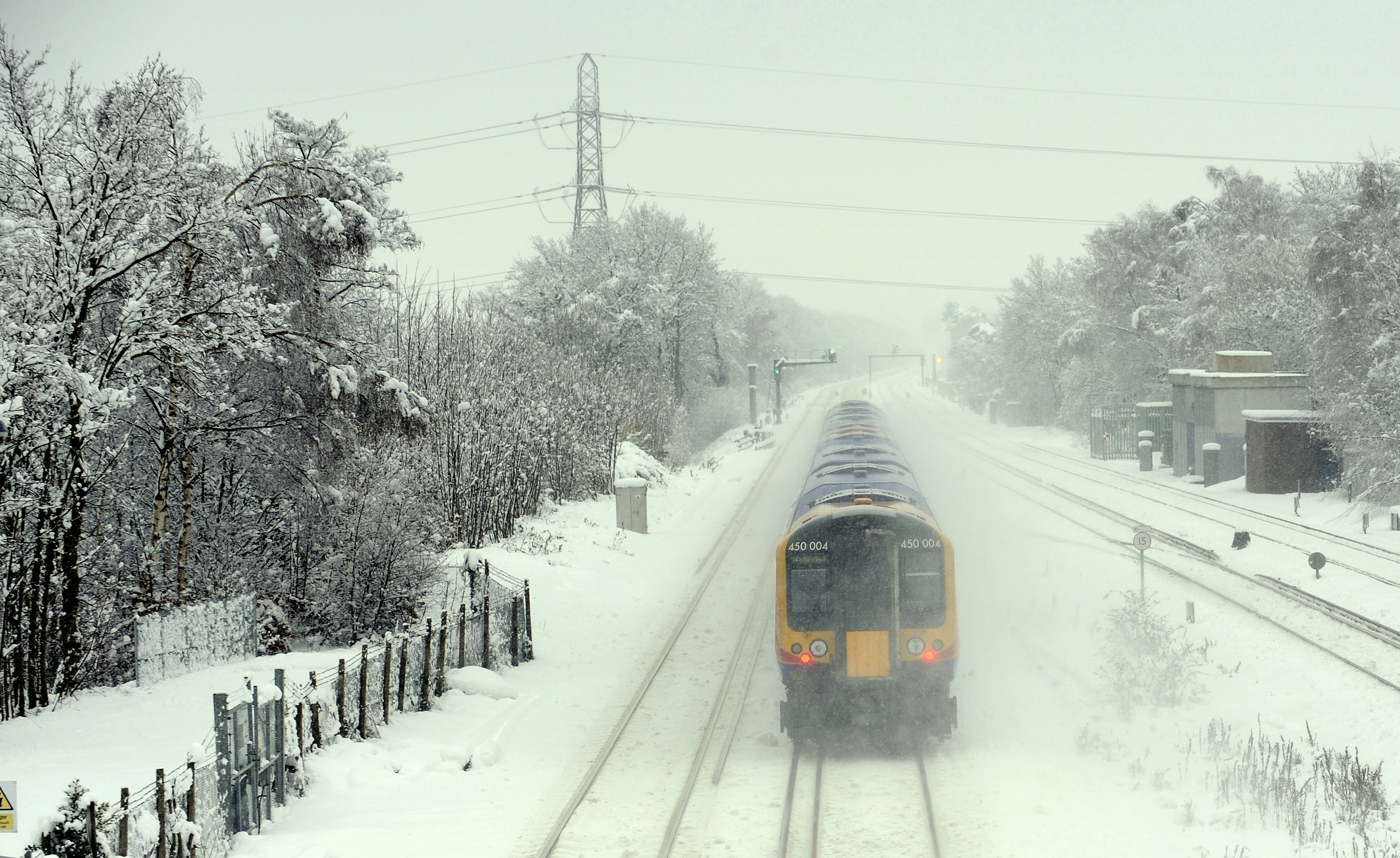 Snow grips London