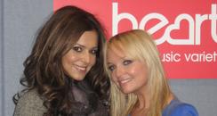 Emma Bunton and Cheryl Cole