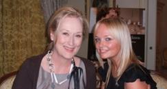 Emma Bunton and Meryl Streep