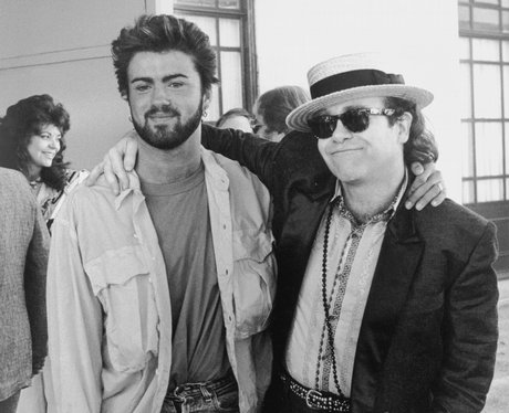Elton John and George Michael