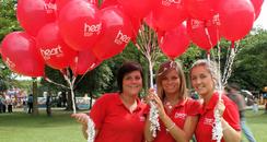 Heart Angels with Balloons