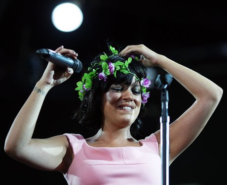 Lily Allen down under