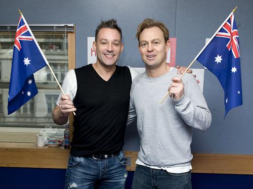 Toby and Jason on Australia Day