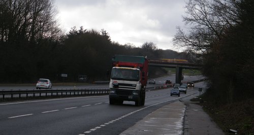 A12 southbound