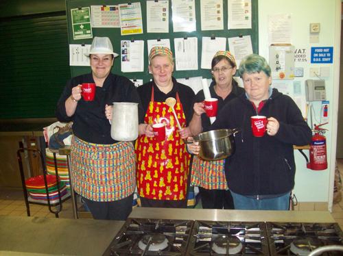 Mandy, Gill, Kay & Tracy