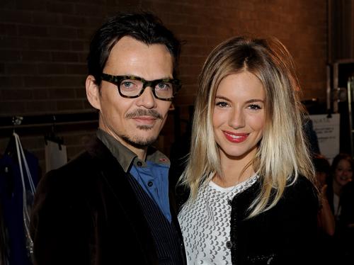 Matthew Williamson and Sienna Miller