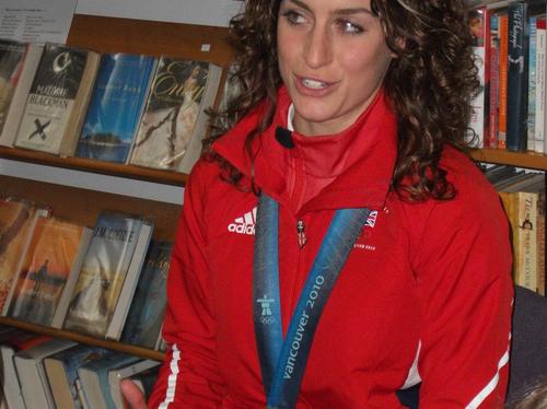 Amy Williams Gold Medal
