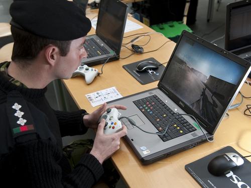 Using Xbox controller on Army Simulator