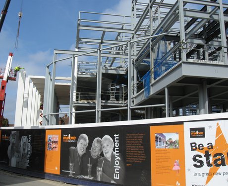 Building work at the Marlowe Theatre