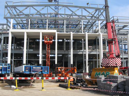 Building work at the Marlowe Theatre
