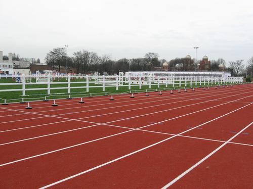 Running track at Medway Park