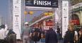 Image 4: finish line at Brighton Marathon