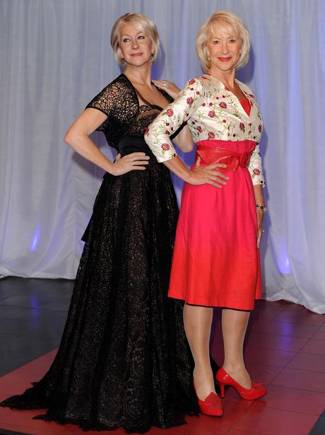 Dame Helen Mirren waxwork