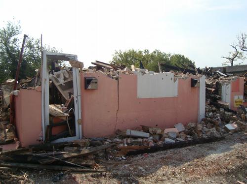 The demolished Junction Inn