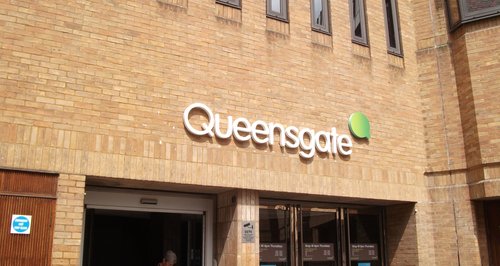 Exterior of Queensgate Centre, Peterborough
