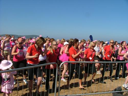 Race for Life Weston Super Mare Warm Up