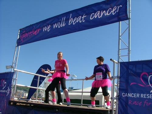 Race for Life Weston Super Mare Warm Up