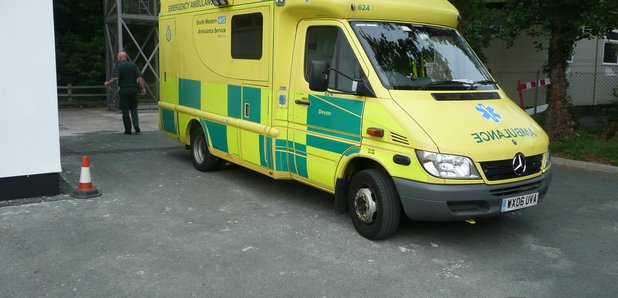 Ambulance in Plymouth