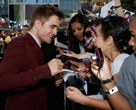 The premiere of The Twilight Saga: Eclipse'
