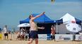 Image 1: James Heming learns volleyball