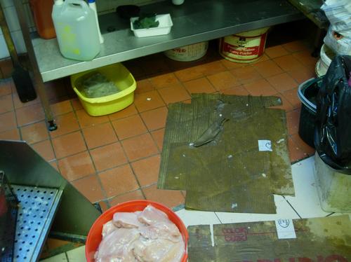 Kitchen at Chung Wah Express, Chatham