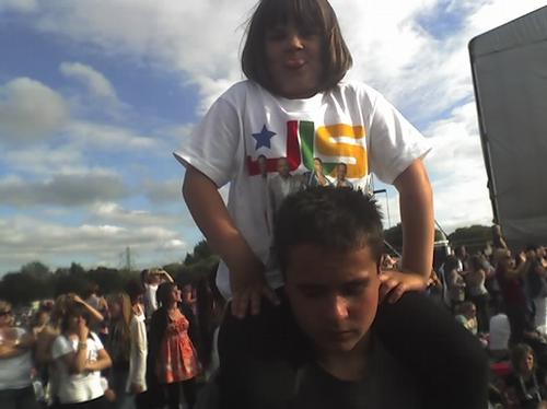 JLS Fans at The Embankment: Your photos